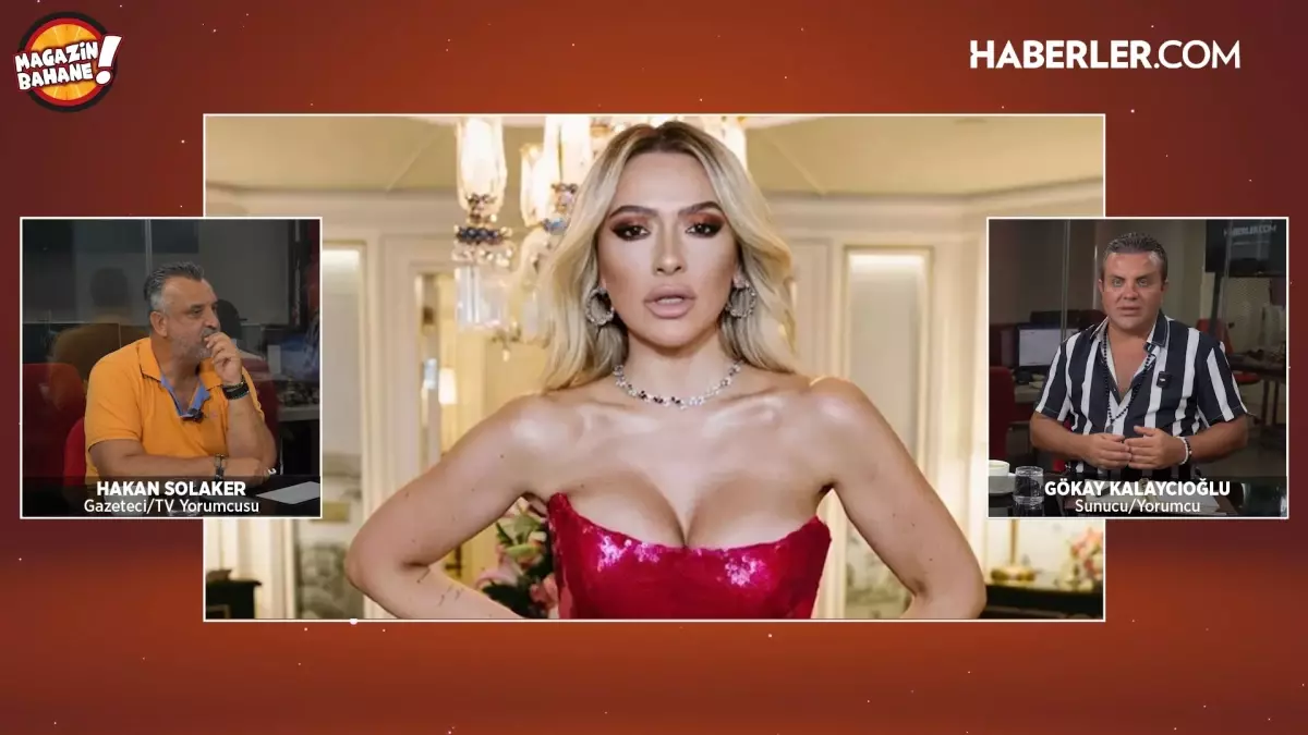Magazin Bahane’de Hadise’nin şovları gündemde
