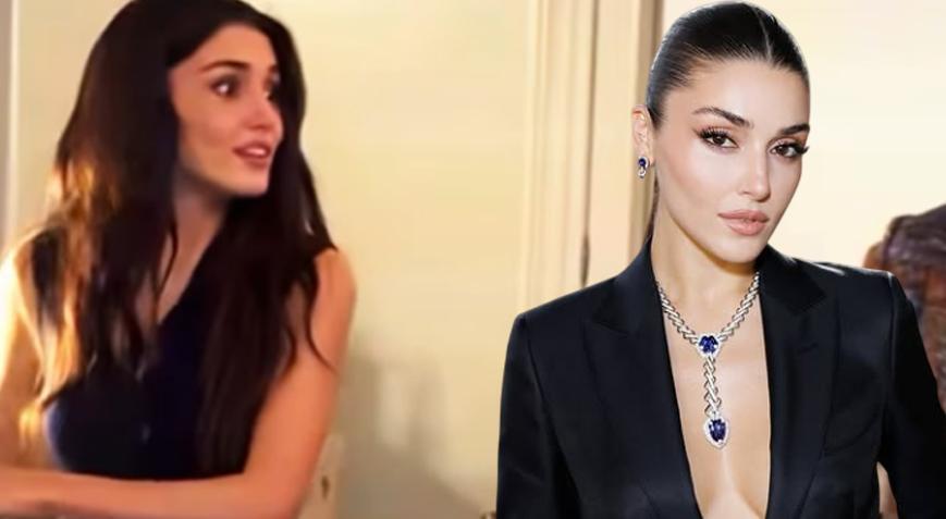 Hande Erçel Set Ortasında Doğum Günü Sürpriziyle Karşılaştı