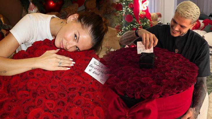 Mauro Icardi, Yeni Aşkını ve Yüzük Hediyesini Sosyal Medyada Paylaştı