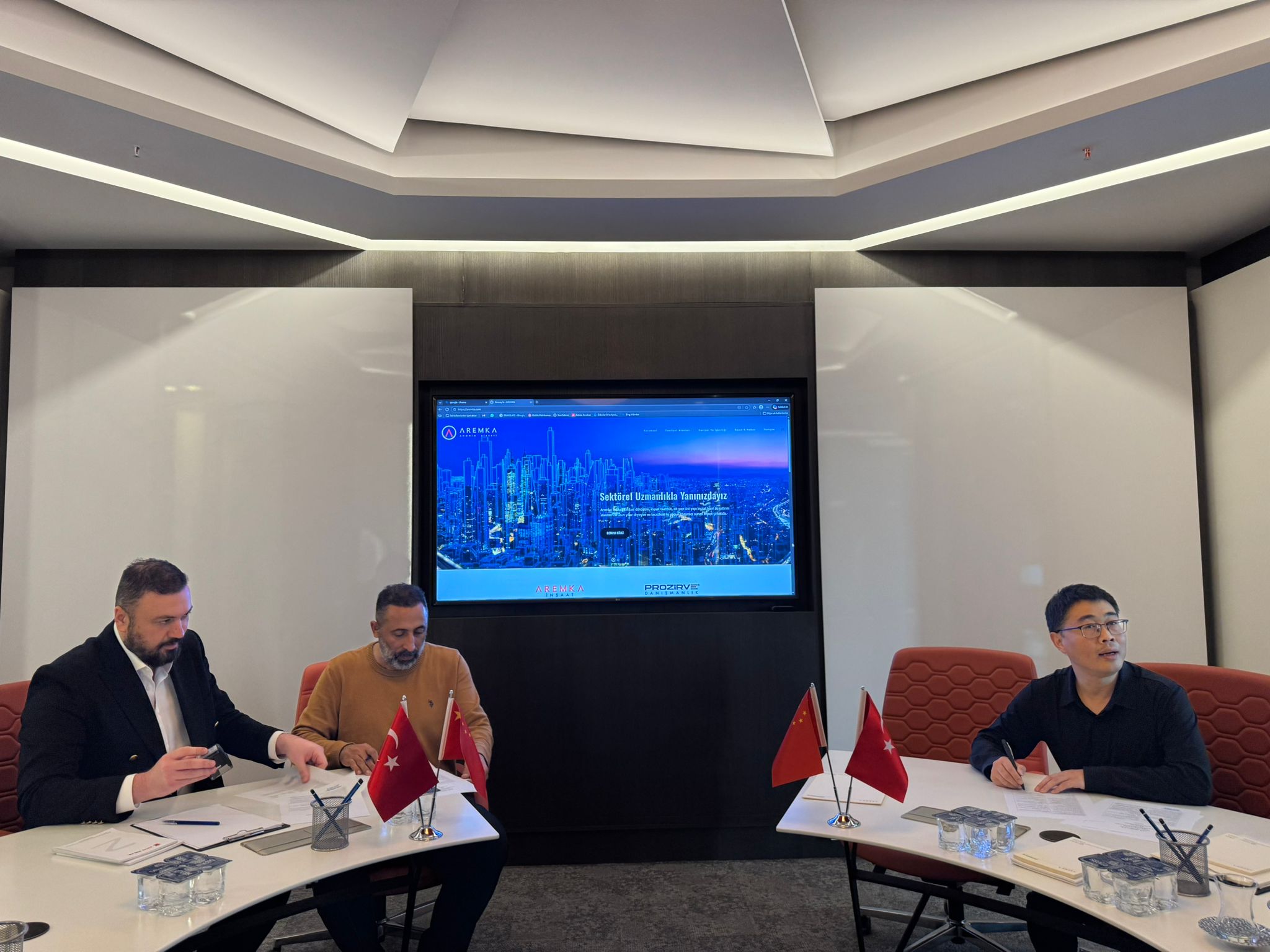 AREMKA A.Ş. ve Prozirve Mimarlık’tan Çin İş Birliği