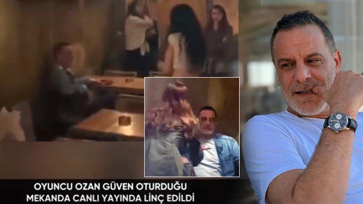 Ozan Güven ve Mehmet Aslantuğ’a Restoranda “Failler Dışarı” Protestosu