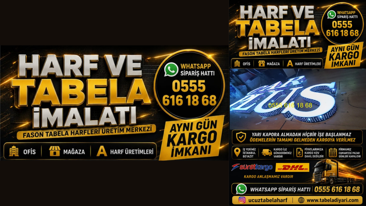 TabelaDiyari.com, Online Sipariş Kolaylığını Profesyonel Üretimle Birleştiriyor