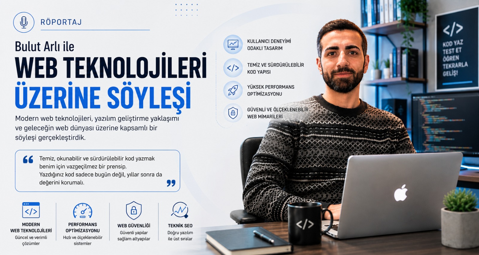 Bulut Arlı ile Web Teknolojileri Üzerine Söyleşi