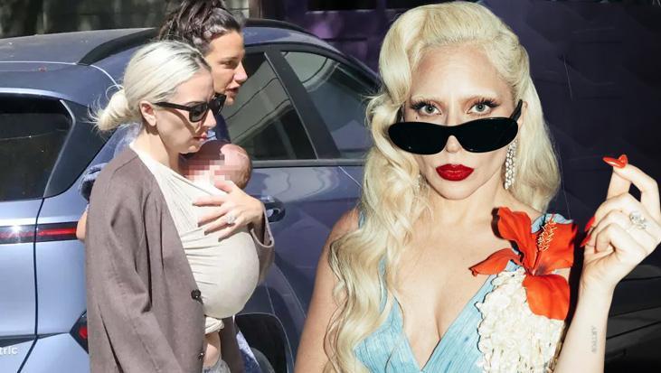 Lady Gaga’dan annelik pozu: Bebeğiyle ilk kez görüntülendi