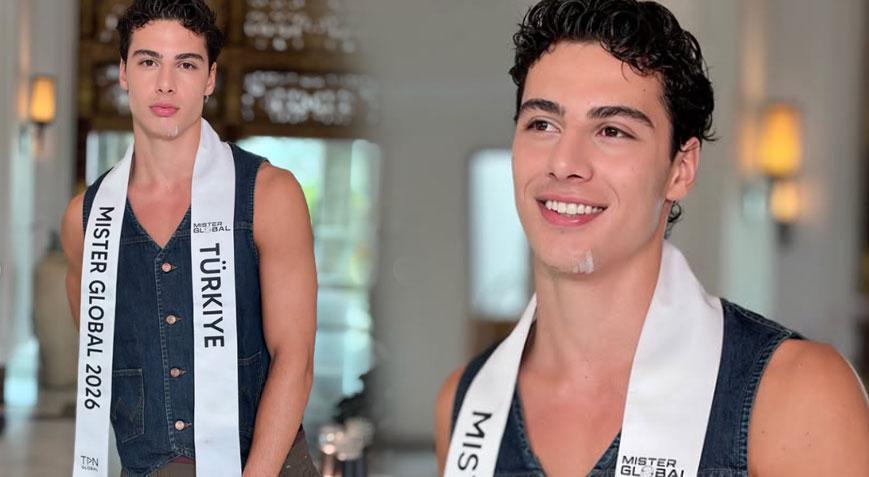 Türkiye’ye dünya birinciliği! Dilhan Divrikli, Mister Global 2026’nın kazananı oldu